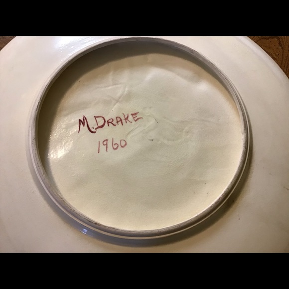 X-TRA Large COLLECTIBLE Plate TURKEY PLATE 14” - Picture 2 of 8